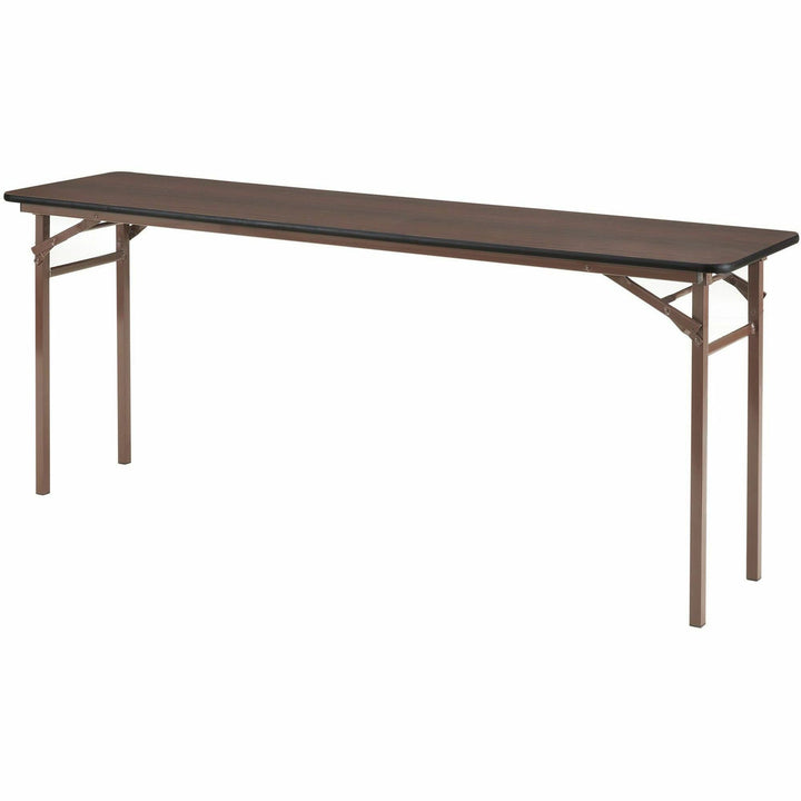 Image of Lorell Folding Table, Rectangular, 5/8" Thick Top, 72"x18"x29", MY
