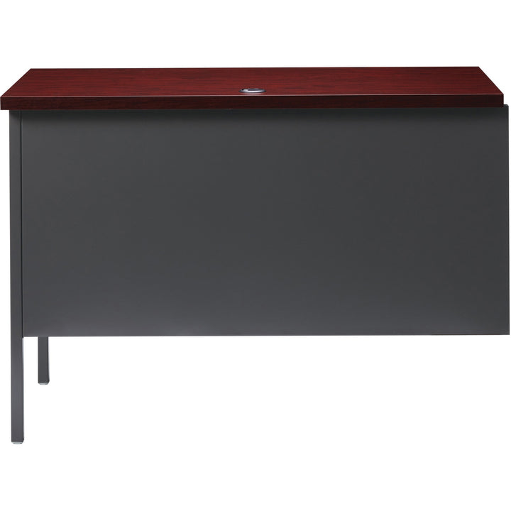 Image of Lorell Return, Right-Pedestal, Steel, 42"x24"x29-1/2", Mahogany/CCL