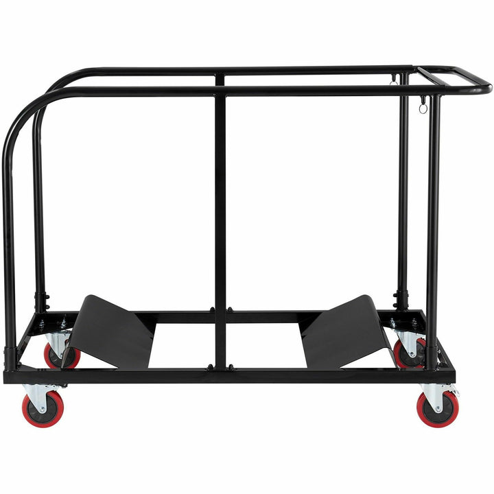 Image of Lorell Round Table Cart, 52"x32-3/4"x40-1/8", Charcoal