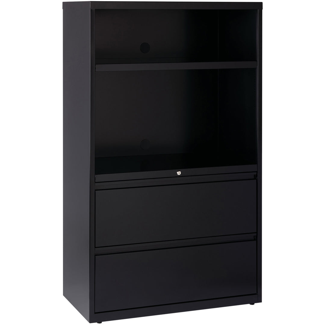 Image of Lorell Lateral Combo Unit, 36"x18-5/8"x60", Black