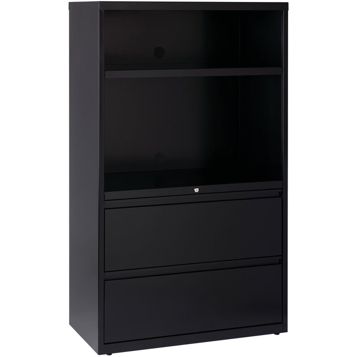 Image of Lorell Lateral Combo Unit, 36"x18-5/8"x60", Black
