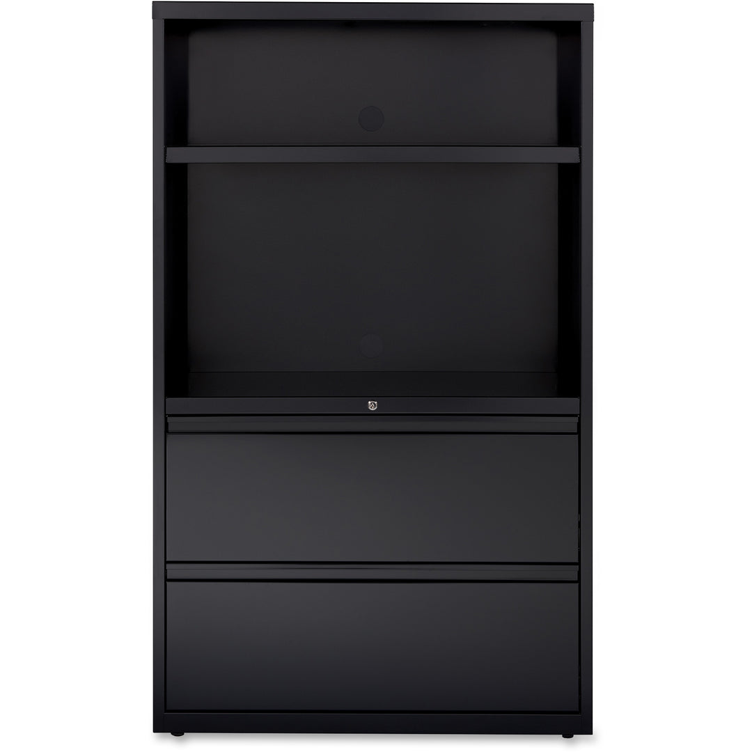 Image of Lorell Lateral Combo Unit, 36"x18-5/8"x60", Black