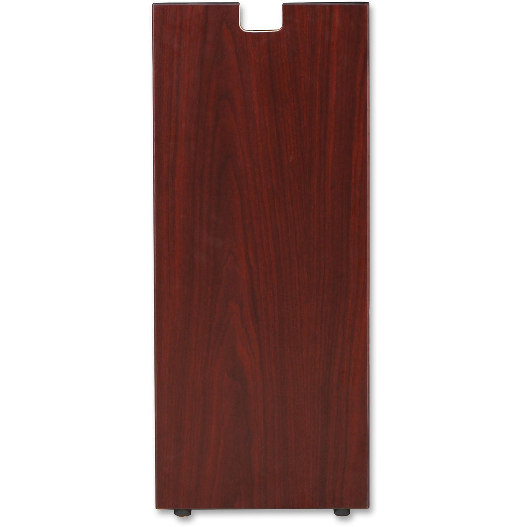 Image of Lorell Credenza Half Leg, f/Credenza, 12"x1"x28-1/2", Mahogany