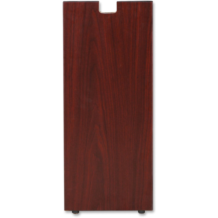Image of Lorell Credenza Half Leg, f/Credenza, 12"x1"x28-1/2", Mahogany