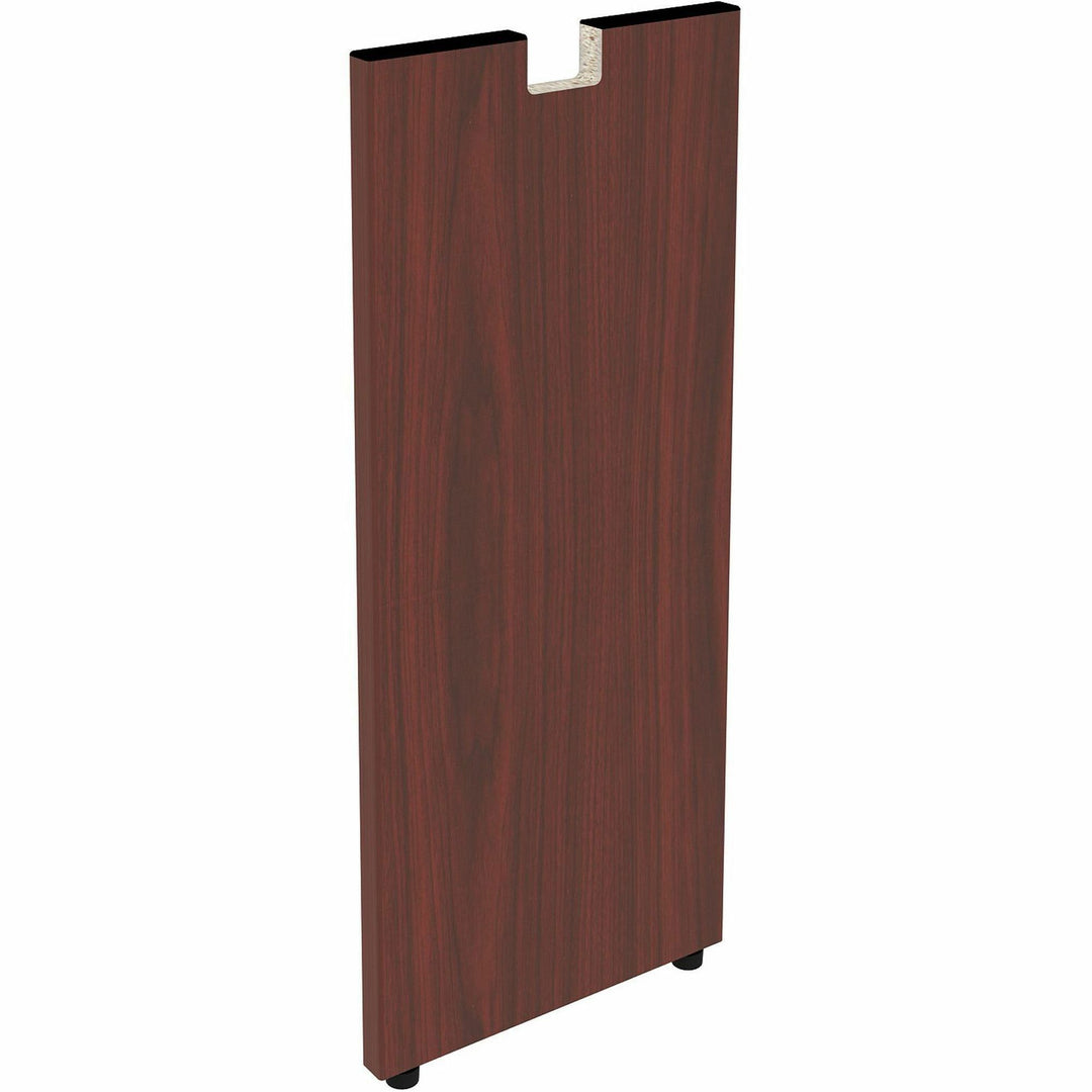 Image of Lorell Credenza Half Leg, f/Credenza, 12"x1"x28-1/2", Mahogany