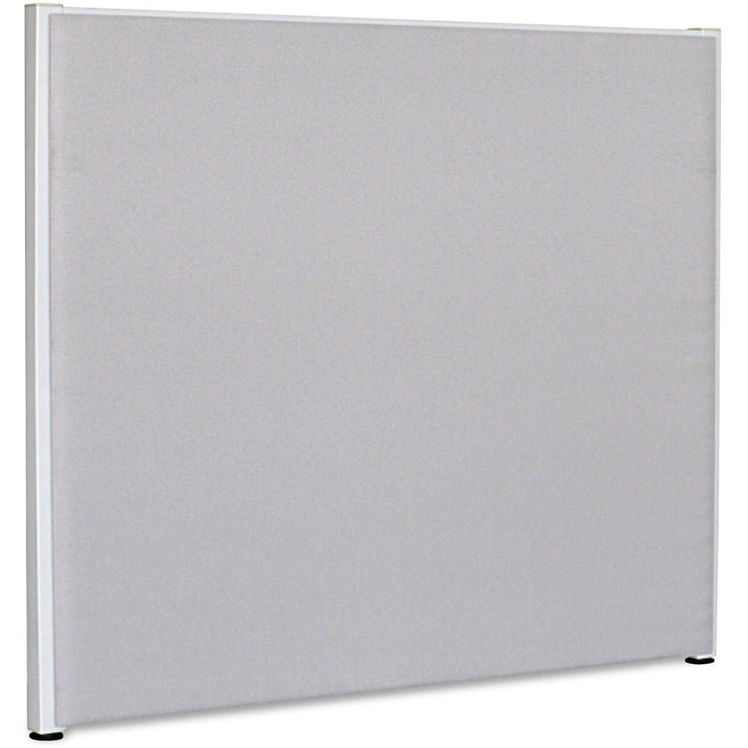 Image of Lorell Fabric Panel, w/Adjustable Glides, 72"x60", Gray