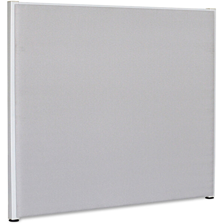 Image of Lorell Fabric Panel, w/Adjustable Glides, 72"x60", Gray