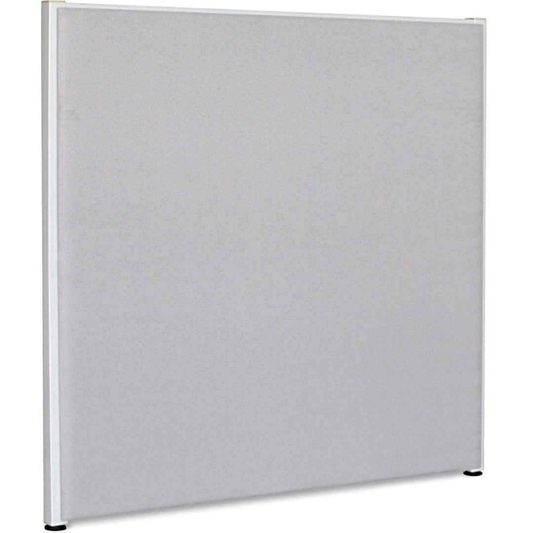 Image of Lorell Fabric Panel, w/Adjustable Glides, 60"x60", Gray