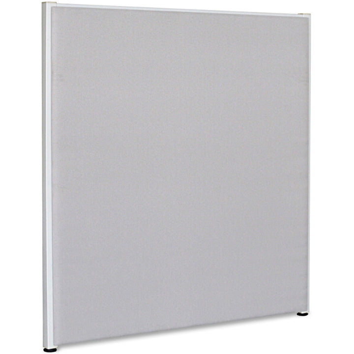 Image of Lorell Fabric Panel, w/Adjustable Glides, 48"x60", Gray