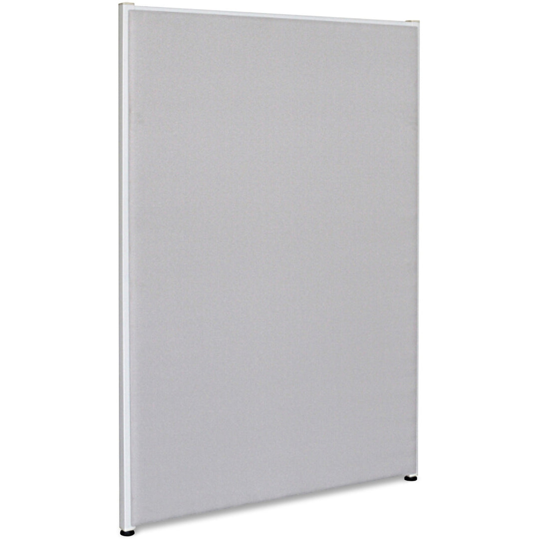 Image of Lorell Fabric Panel, w/Adjustable Glides, 36"x60", Gray