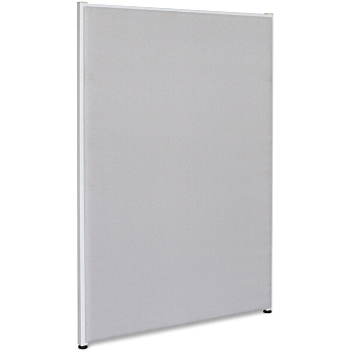 Image of Lorell Fabric Panel, w/Adjustable Glides, 36"x60", Gray