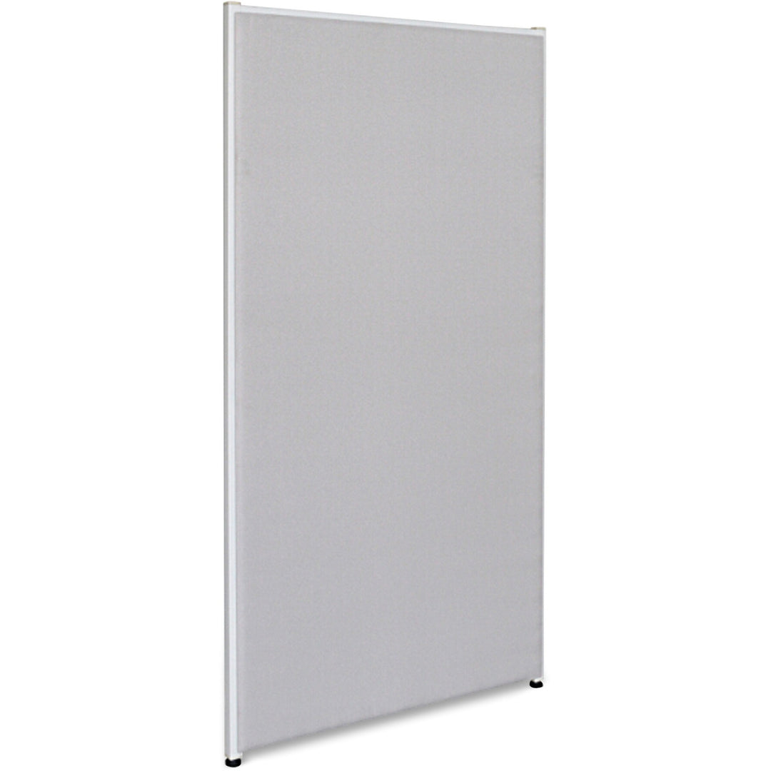 Image of Lorell Fabric Panel, w/Adjustable Glides, 30"x60", Gray