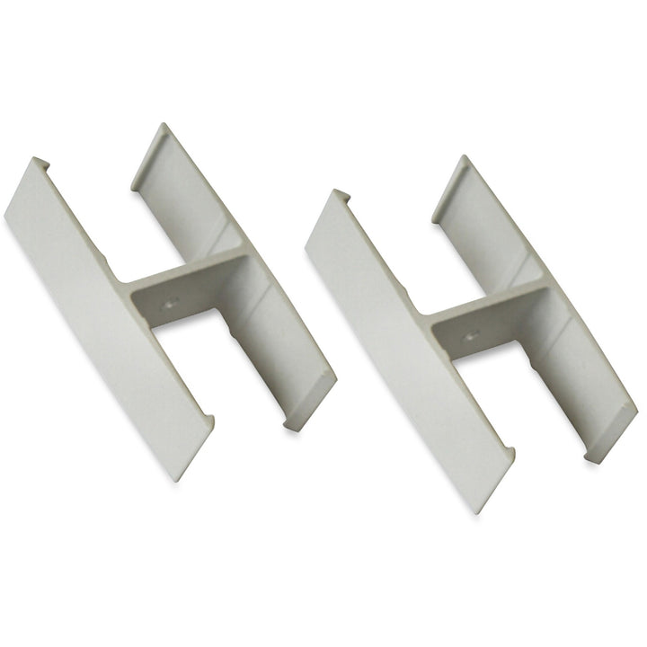 Image of Lorell Straight Pane Connector, 20/ST, 1-1/2"x2-5/8"x1-3/8", AM