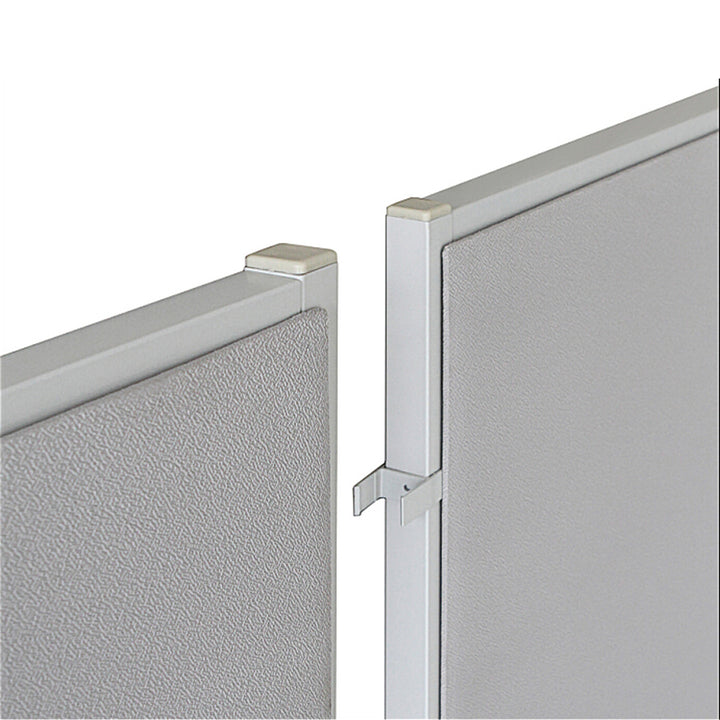 Image of Lorell Straight Pane Connector, 20/ST, 1-1/2"x2-5/8"x1-3/8", AM