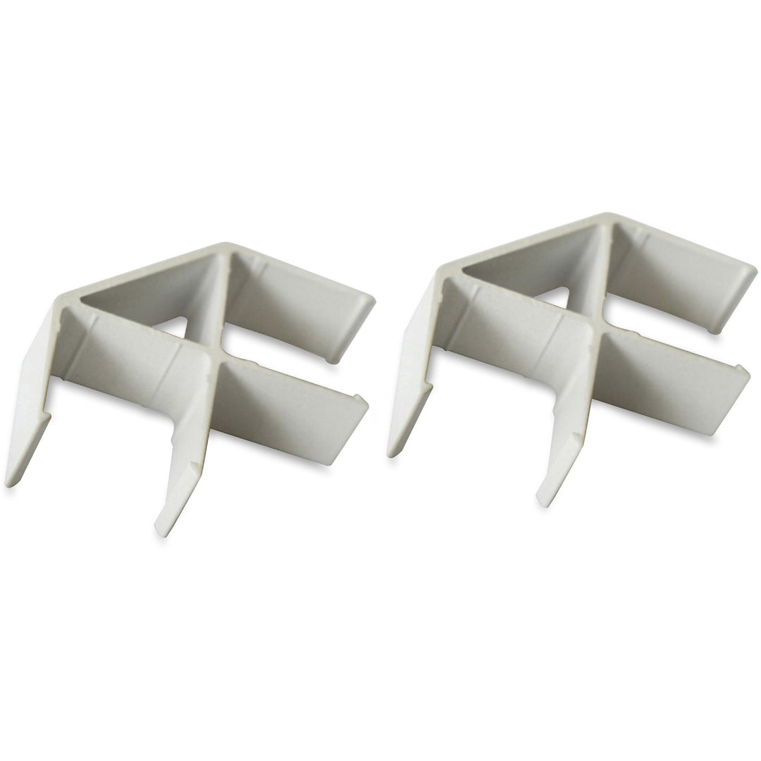 Image of Lorell Panel Connector, 90 Degree, 20/ST, 2-1/2"x3-7/8"x1-1/2", AM