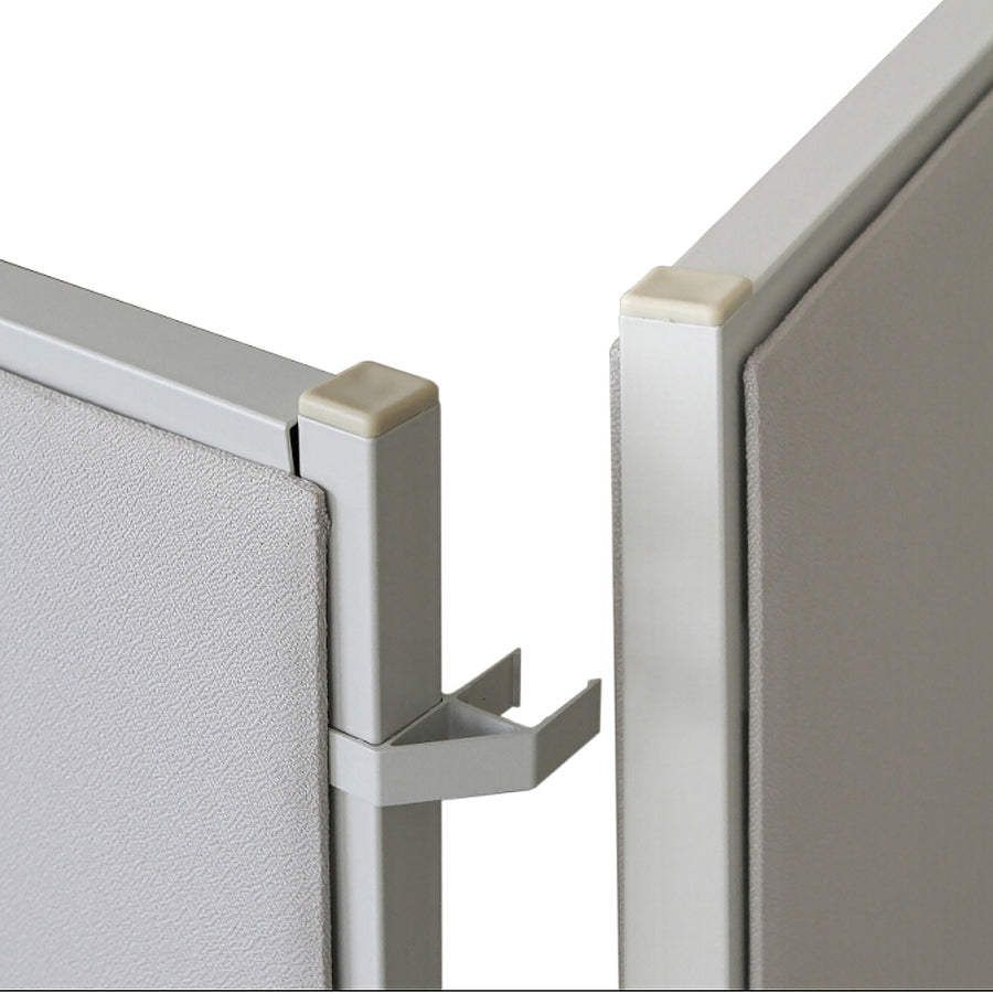 Image of Lorell Panel Connector, 90 Degree, 20/ST, 2-1/2"x3-7/8"x1-1/2", AM