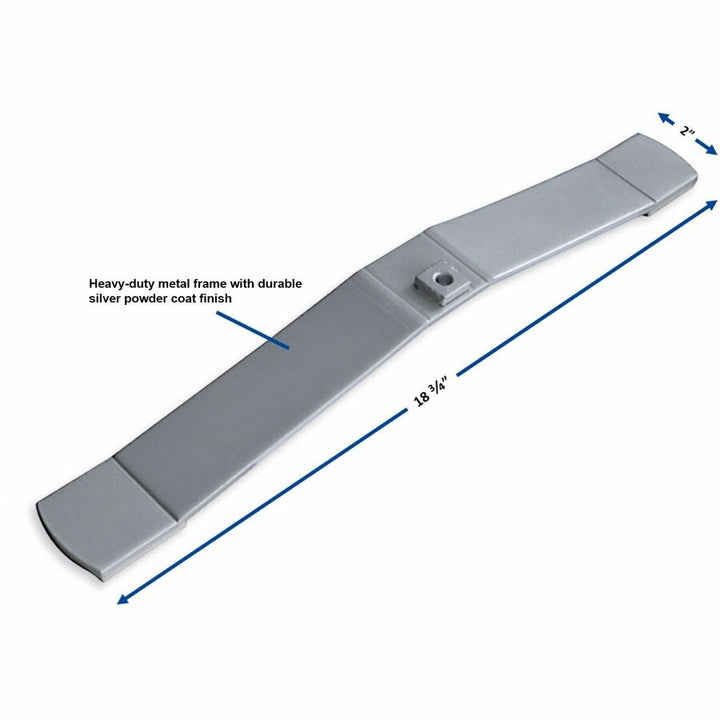 Image of Lorell Panel Feet, 2/ST, 2-1/2"x19-1/2"x1-7/8", AM