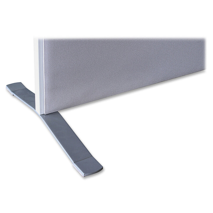 Image of Lorell Panel Feet, 2/ST, 2-1/2"x19-1/2"x1-7/8", AM