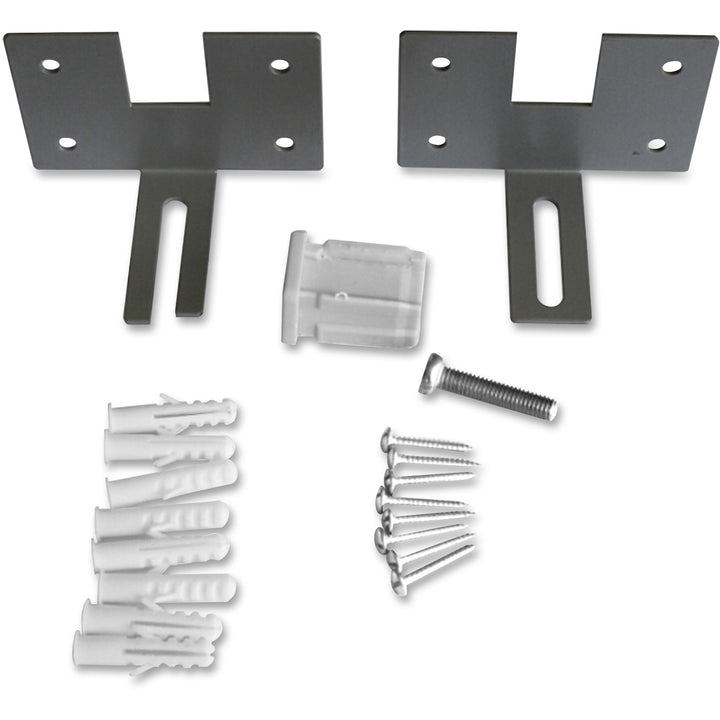 Image of Lorell Wall Bracket Panel, 20/ST, 3-1/4"x4-1/2"x3-5/16", AM