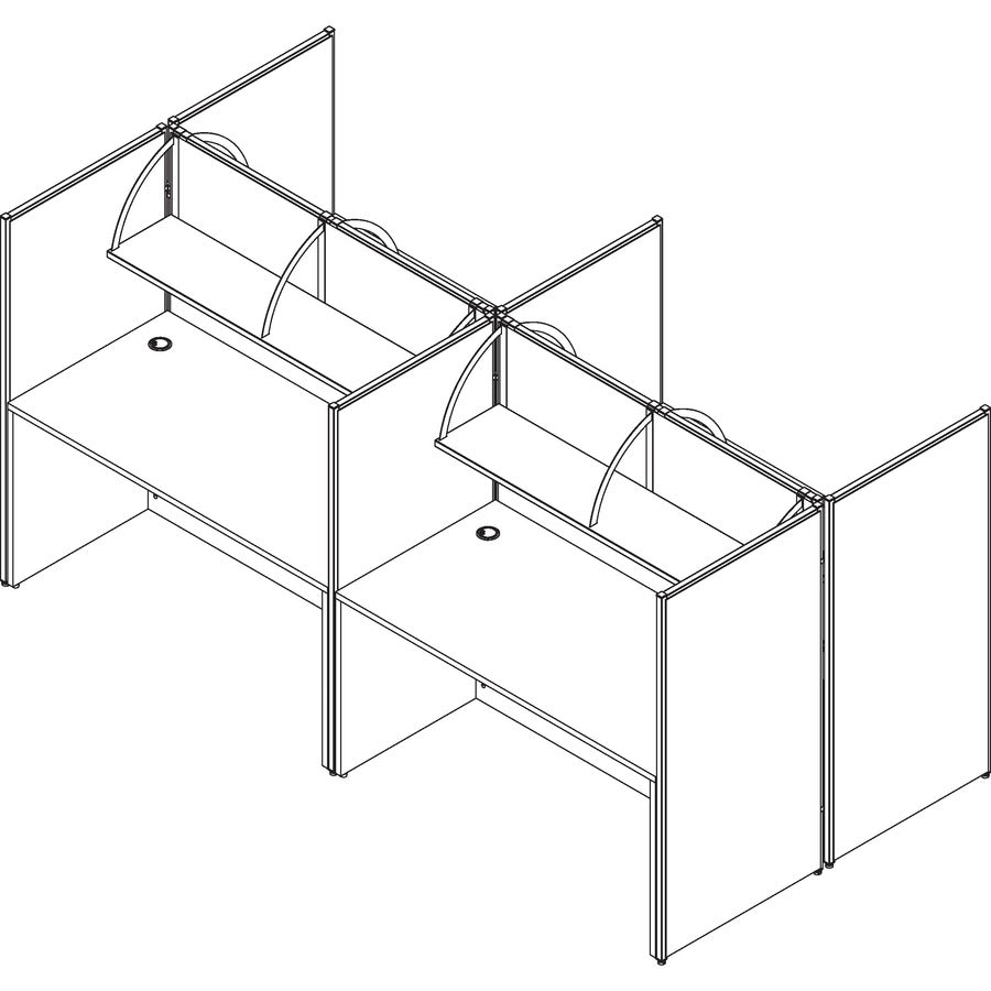 Image of Lorell Panel Shelf, 60"x12"x14", AM
