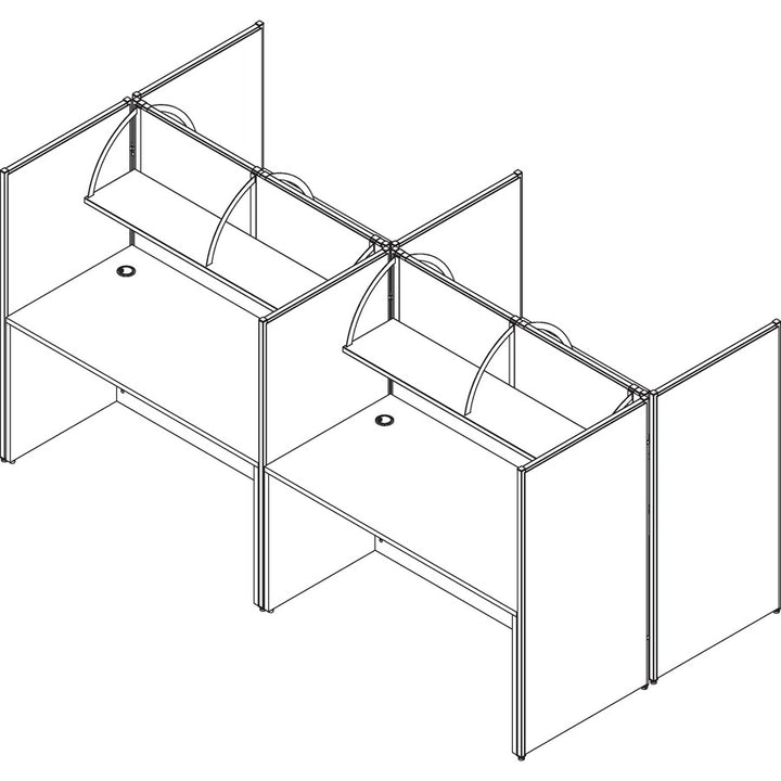 Image of Lorell Panel Shelf, 60"x12"x14", AM