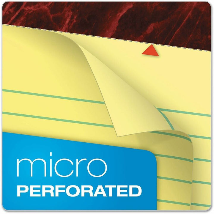 Image of TOPS 20030 Gold Fibre Premium Rule Writing Pads, Legal