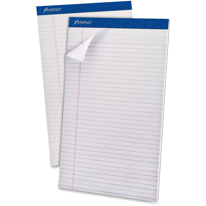 Image of Ampad 20330 Perforated Ruled Pads, Legal
