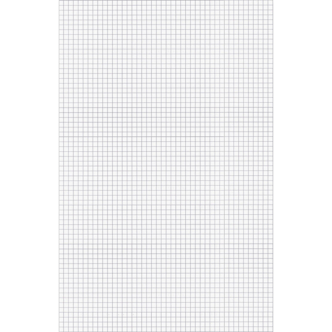 Image of Ampad® Quadrille Pads, Quadrille Rule (4 sq/in), 50 White (Standard 15 lb Bond) 11 x 17 Sheets