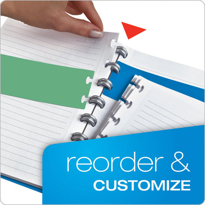 Image of Ampad® Versa Crossover Notebook, 3-Subject, Wide/Legal Rule, Navy Cover, (60) 11 x 8.5 Sheets