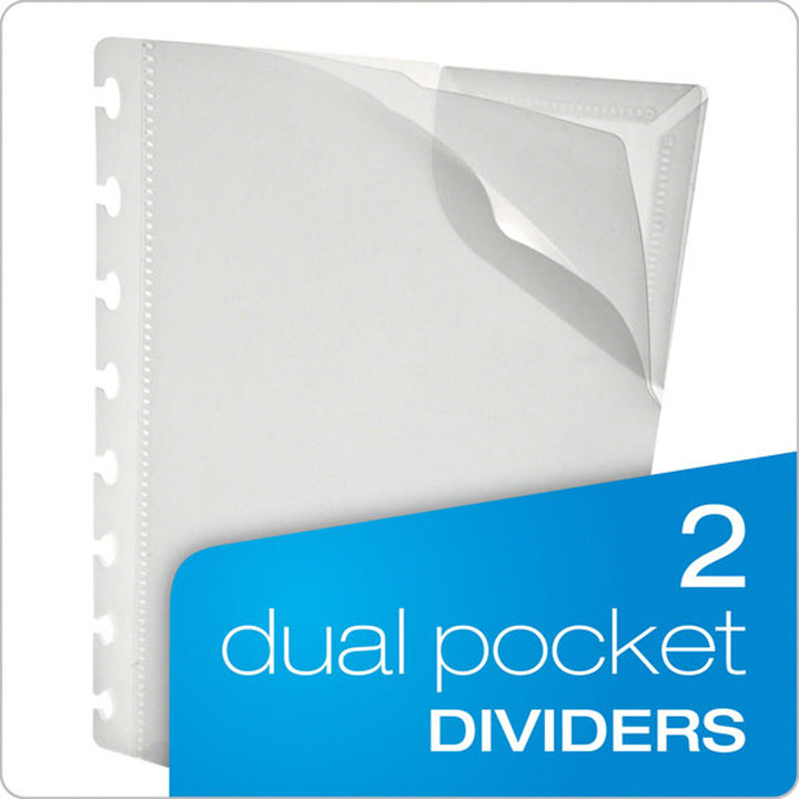 Image of Ampad® Versa Crossover Notebook, 3-Subject, Wide/Legal Rule, Navy Cover, (60) 11 x 8.5 Sheets