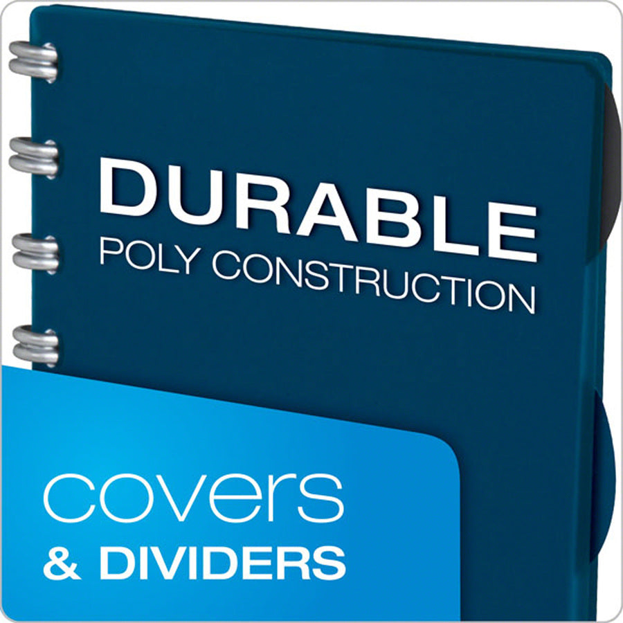 Image of Ampad® Versa Crossover Notebook, 3-Subject, Wide/Legal Rule, Navy Cover, (60) 11 x 8.5 Sheets