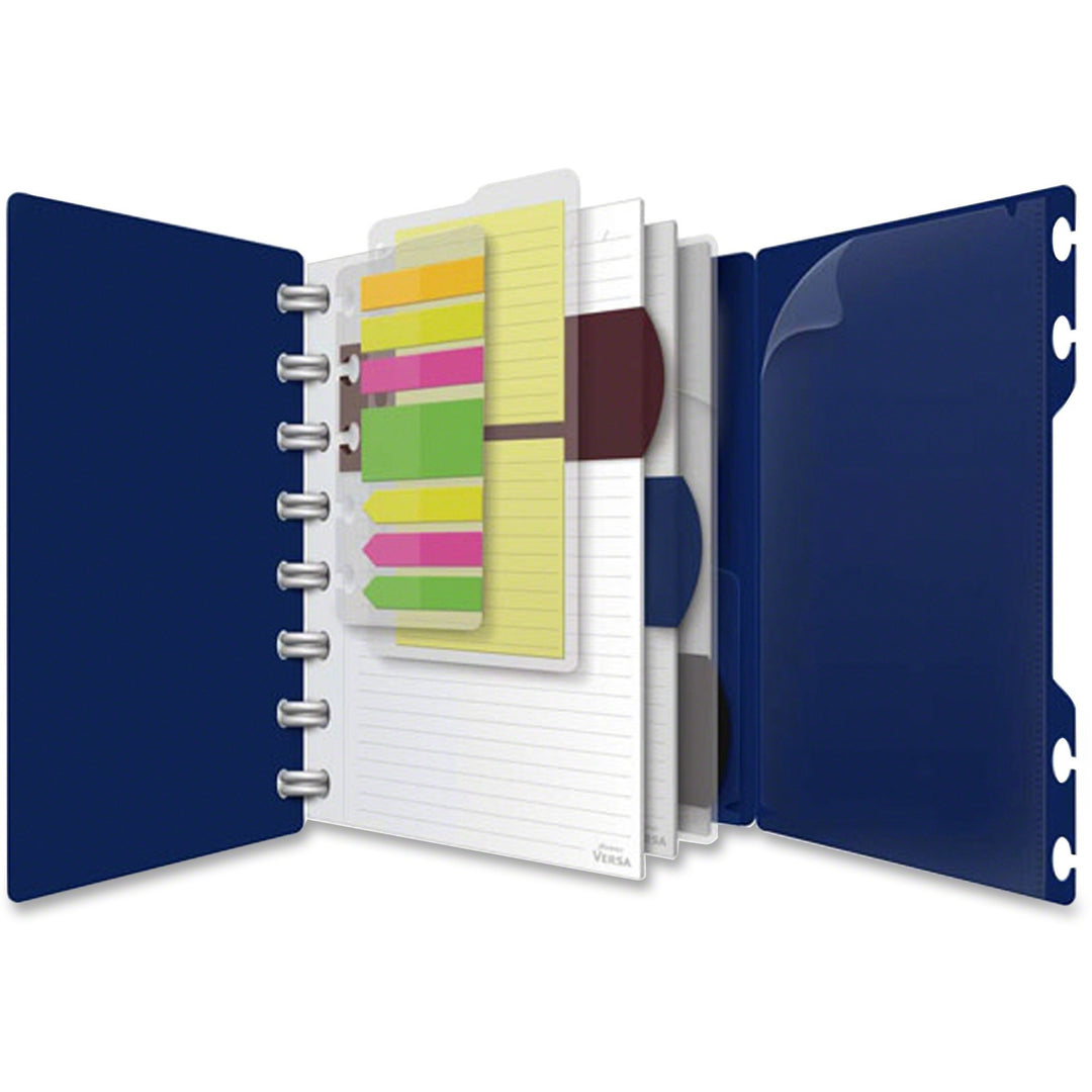 Image of Tops Spiral Notebook, Poly Cover, 60 Sht, 5-1/2"x8-1/2", Navy