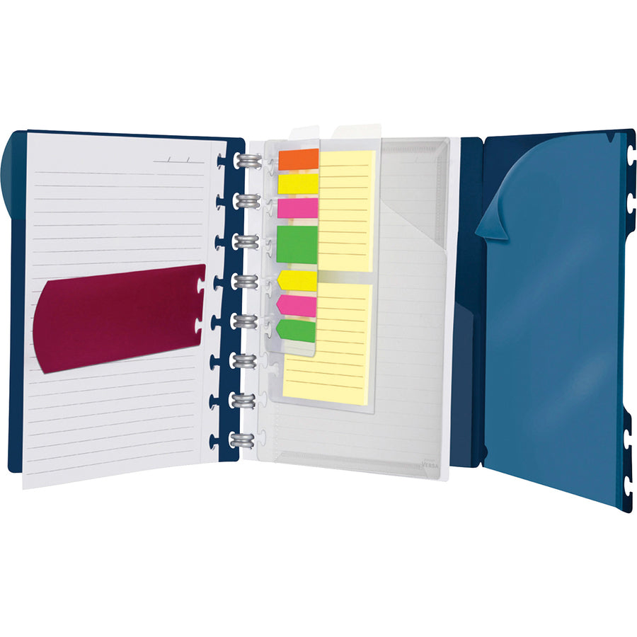 Image of Tops Spiral Notebook, Poly Cover, 60 Sht, 5-1/2"x8-1/2", Navy