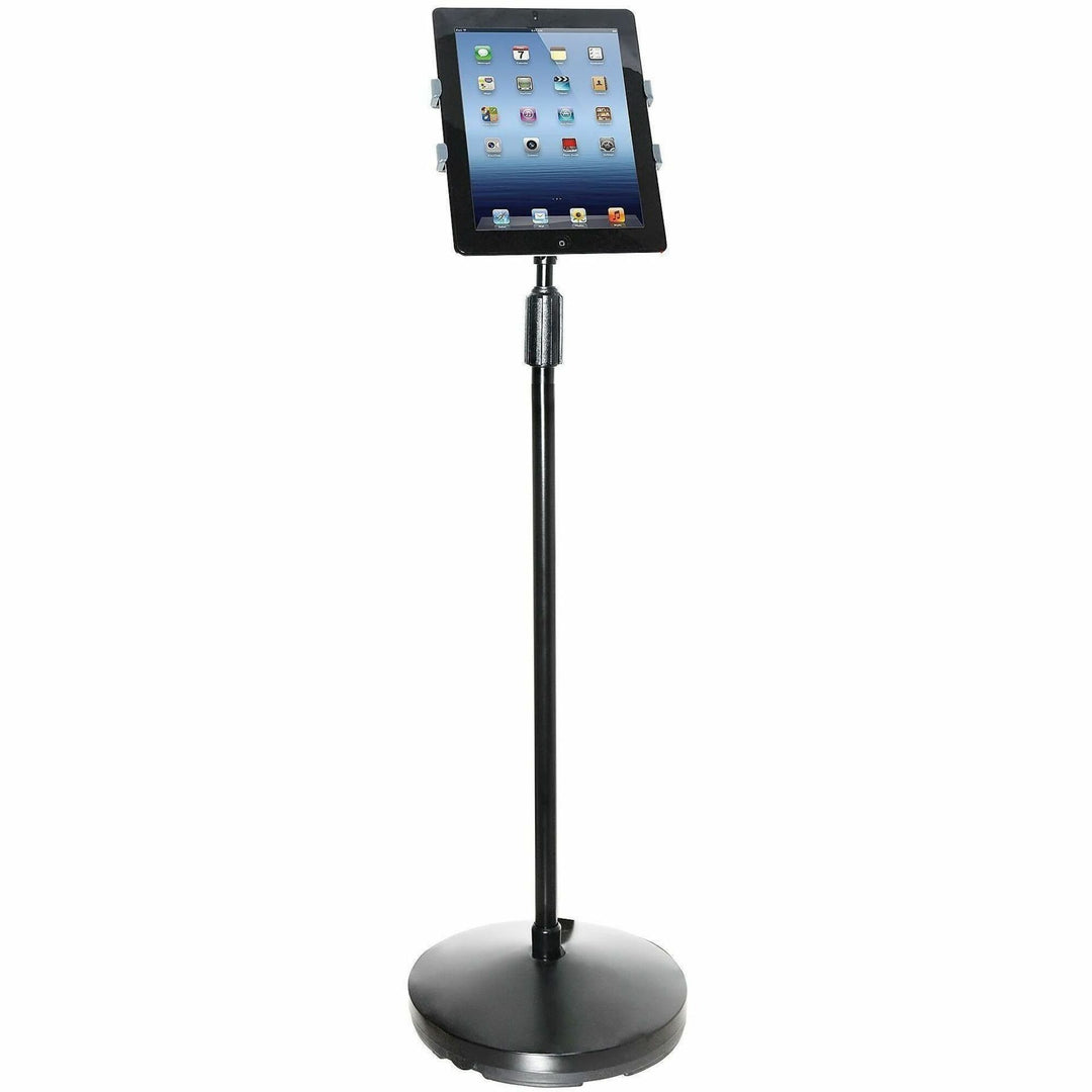 Image of Kantek Floor Stand For Ipad And Other Tablets, Black