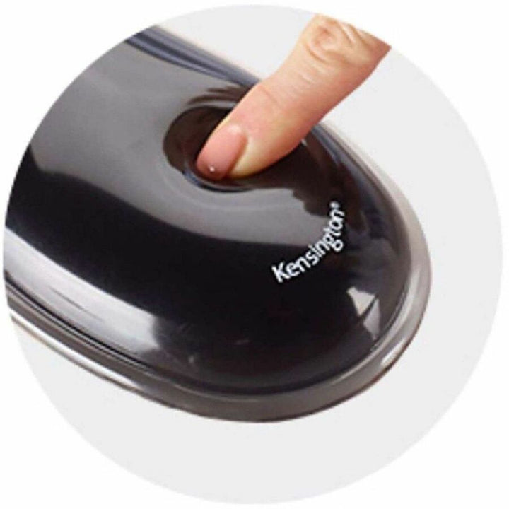 Image of Kensington® Mouse Pad,w/ Wrist Pillow,Duo Gel,7-1/4"x9-1/2"x13-32",BK/BE