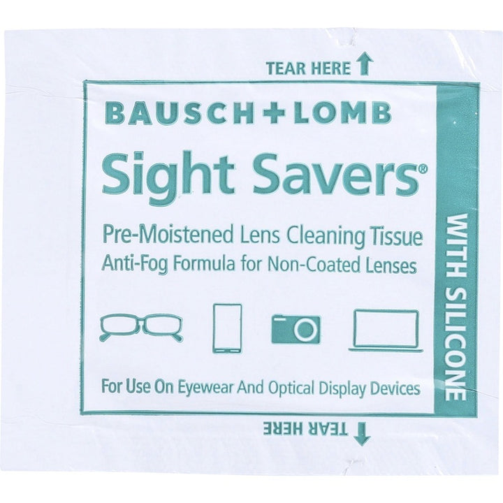 Image of Bausch + Lomb 8576 Sight Savers Pre-Moistened Cleaning Tissues