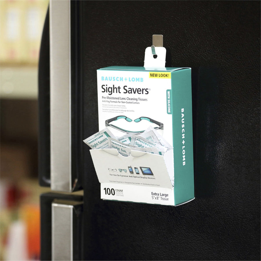 Image of Bausch + Lomb 8576 Sight Savers Pre-Moistened Cleaning Tissues