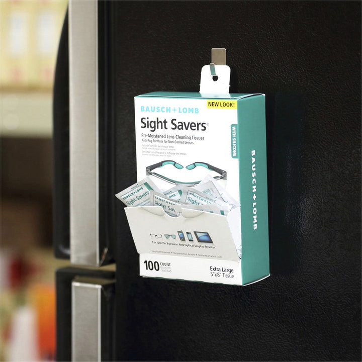 Image of Bausch + Lomb 8576 Sight Savers Pre-Moistened Cleaning Tissues