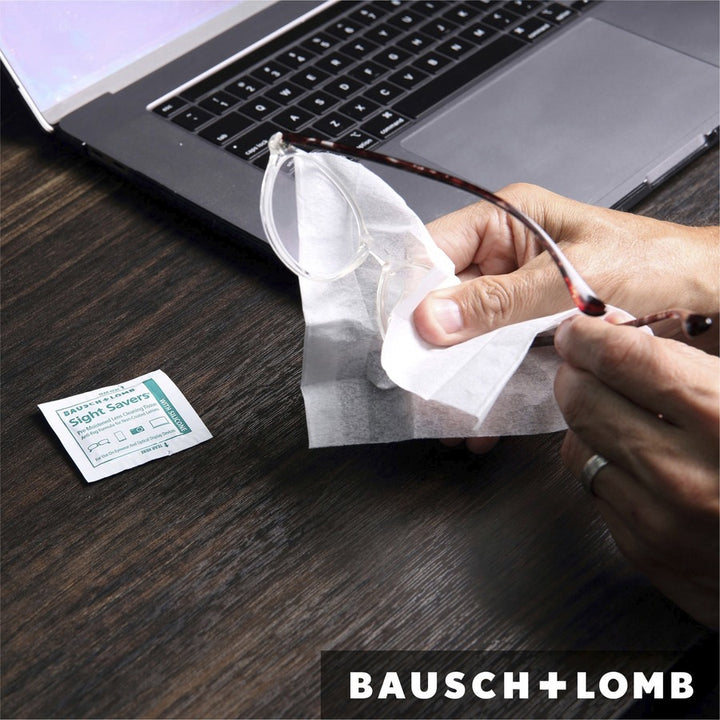 Image of Bausch + Lomb 8576 Sight Savers Pre-Moistened Cleaning Tissues
