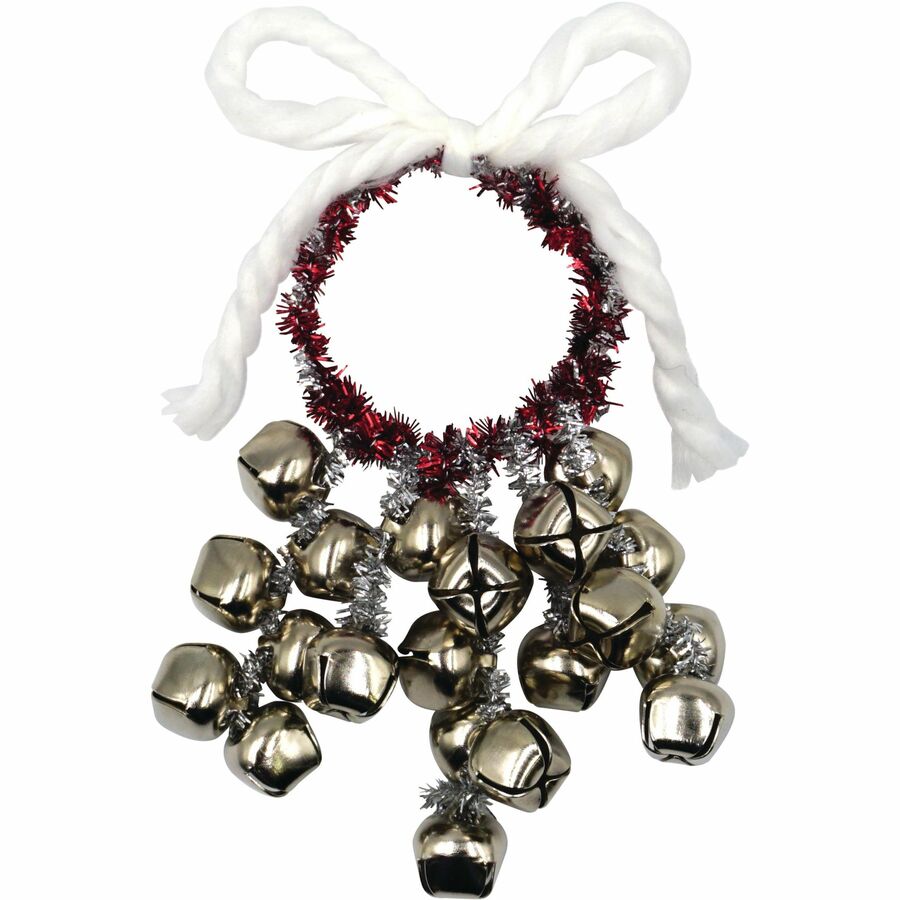 Image of Pacon® Jingle Bells, 5/8", 72/BG, Silver