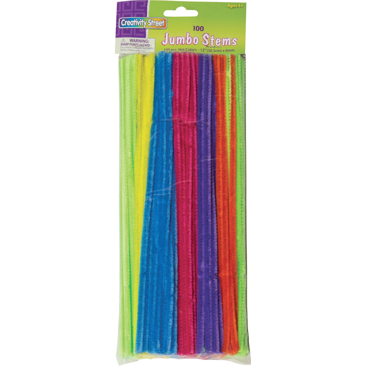 Image of Pacon® Chenille Stems, 6mm x 12", 100/PK, Neon AST