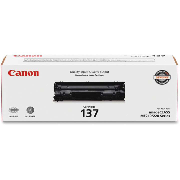 Image of Canon CARTRIDGE137 Toner Cartridge, 2400 Pages, 1 Each