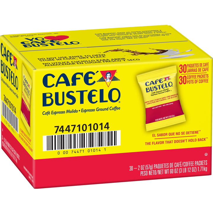 Image of Folgers® Espresso Blend Coffee, Cafe Buselo, 30/CT, Dark Brown