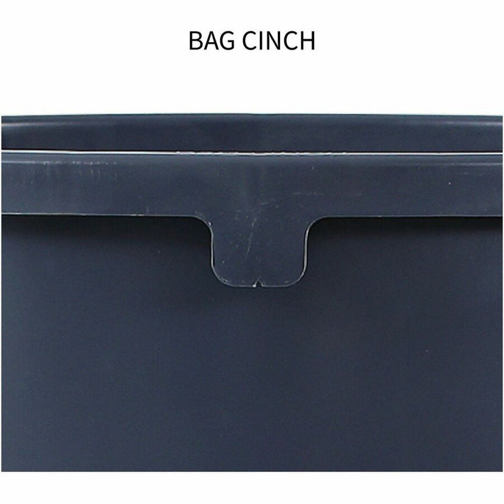 Image of Genuine Joe Trash Container, Heavy Duty, 44 Gal, 31.5"x24"x24", Gray