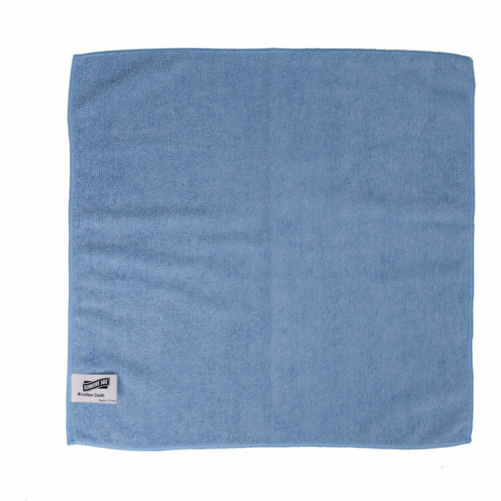 Image of Genuine Joe Microfiber Cloth,Glass/Mirror Cleaning,12/BG,16"x16",BE
