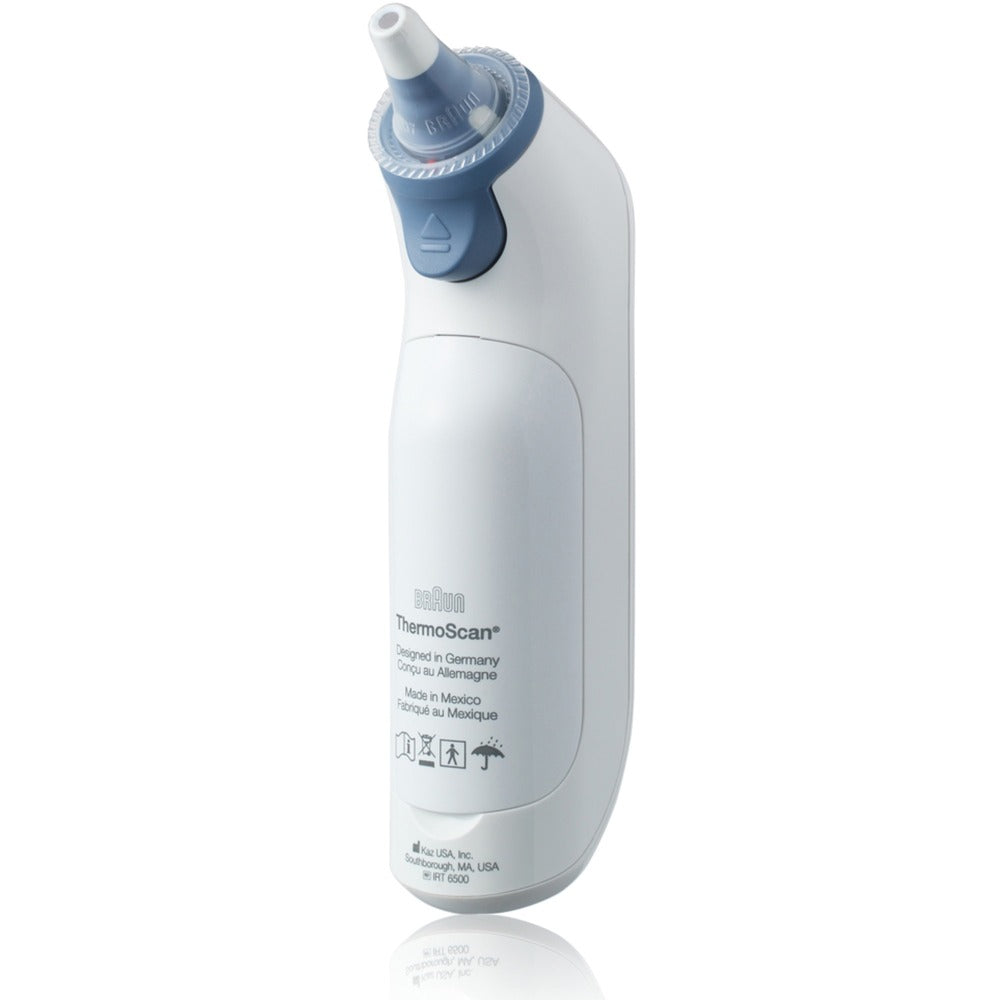 Image of Honeywell Ear Thermometer, 2 AA Batt Req'd, White/Blue