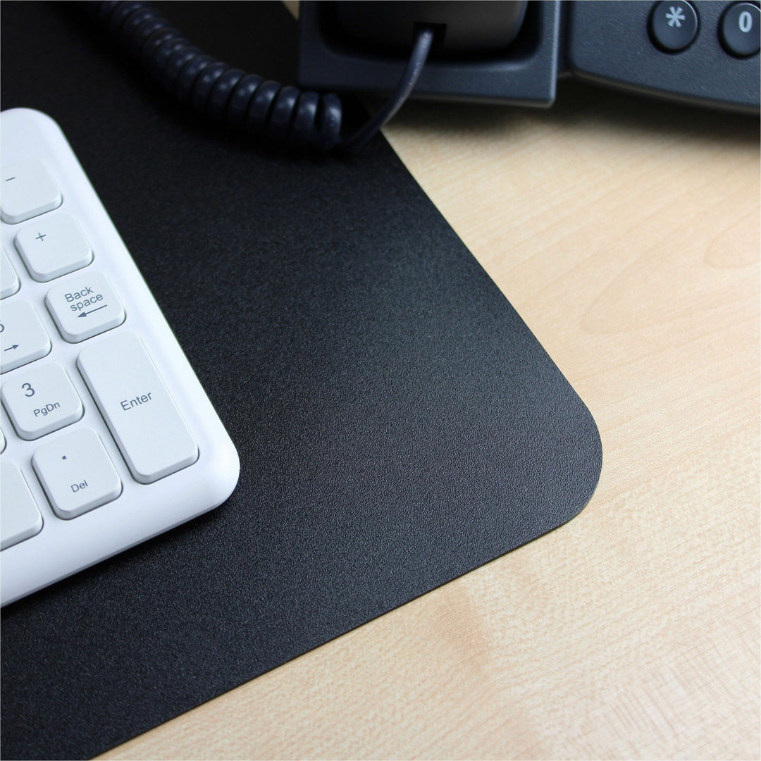 Image of Lorell Desk Pad, 19"x24", Black
