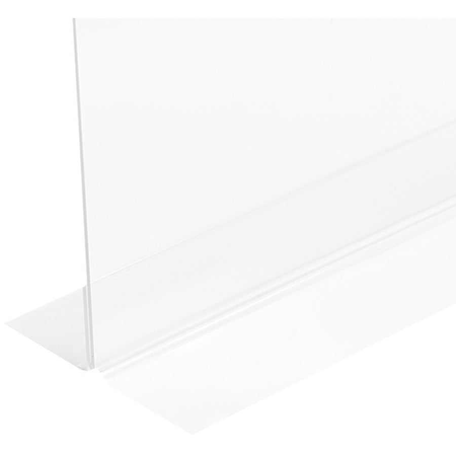 Image of Lorell Double Sided Frame, Acrylic, 8.5"x11", Clear
