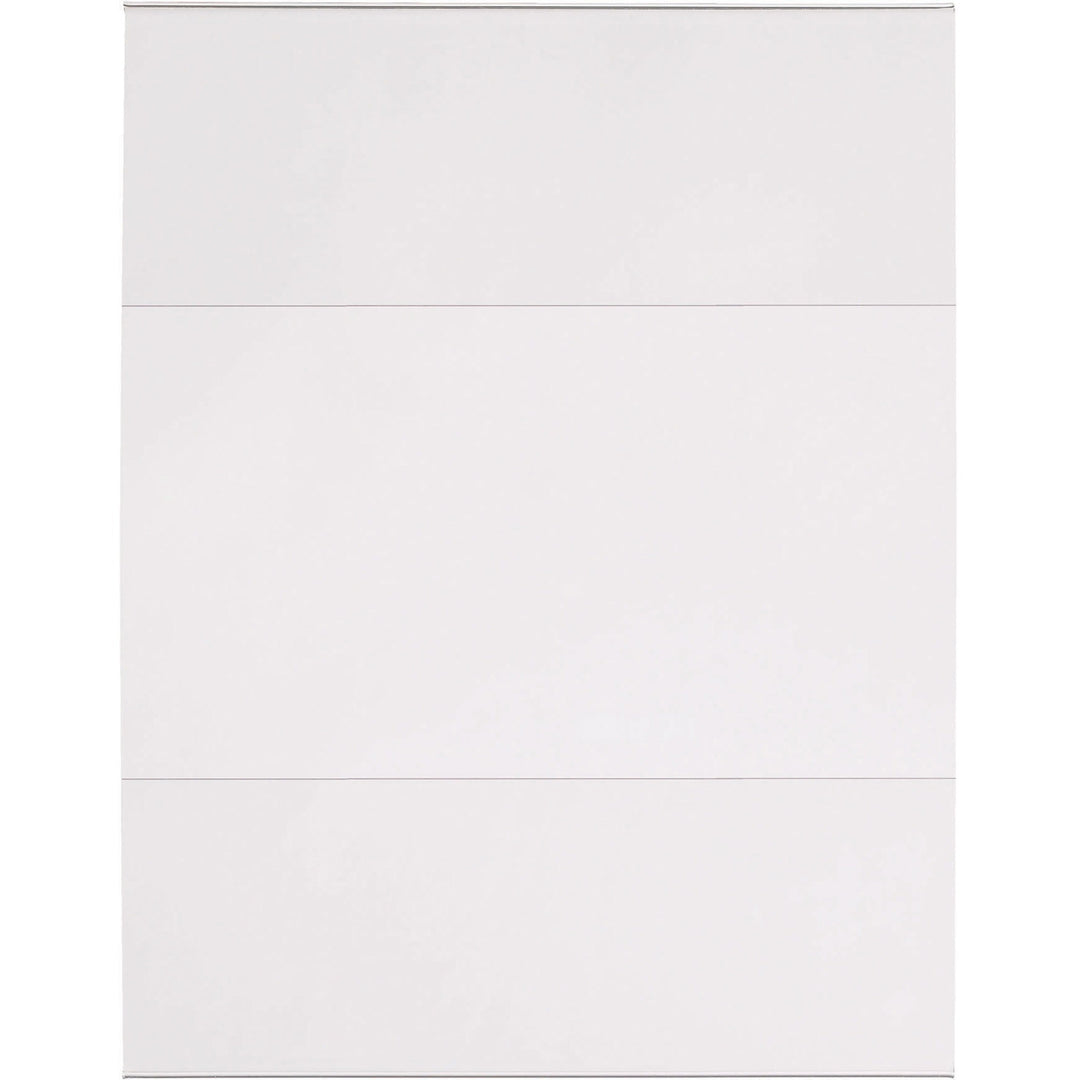 Image of Lorell Cubical Frame, Acrylic, Portrait, 8.5"x11", Clear