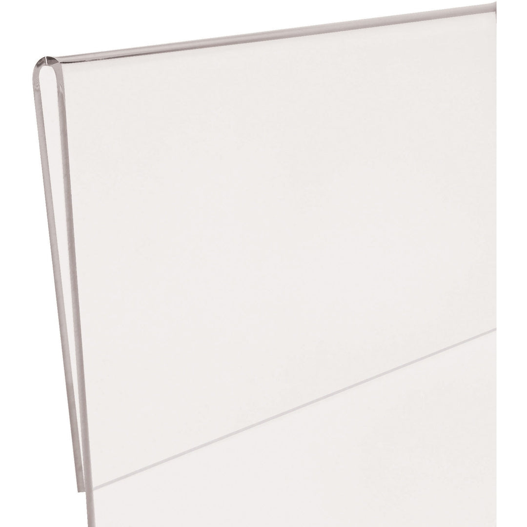 Image of Lorell Cubical Frame, Acrylic, Portrait, 8.5"x11", Clear